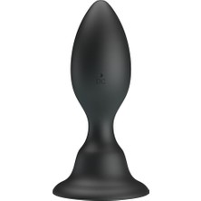 OEM Titreşimli Anal ve Vajinal Tıkaç Vantuzlu Anal Plug Anal Tıpa
