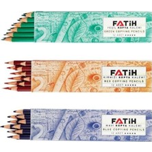 OEM Fatih Kırmızı 12'li - Yeşil 12'li - Mavi 12'li Kopya Kalemi B.s