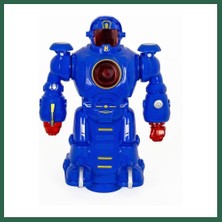 Vintessy Vıntessy 1102B Pilli Müzikli Işıklı Full Robot BZS01
