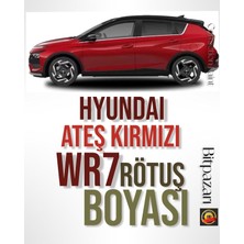 OEM Flea Market Hyundai Bayon Wr7 Ateş Kırmızı Rötuş Boyası – 20 ml | Orijinal Renk Uyumu