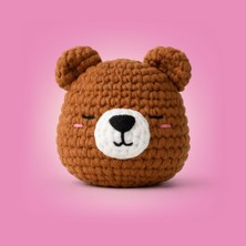 OEM Mini Ayı Örgü Kiti - Amigurumi Tığ Kiti