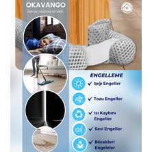 OEM Çift Taraflı Kapı Altı Izolasyon Süngeri, Kapı Altı Rüzgar Önleyici, Ayarlanabilir, Soğuk Geçirmez, Toz Geçirmez, Eşik Altlığı, (Beyaz)