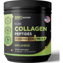 Odea Hidrolize Sığır Kolajeni Tozu Tip 1-3 Collagen Saf-Aromasız-Cilt Saç Tırnak Eklem Diyet DESTEK-45GÜN