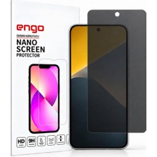 Xiaomi Poco X8 Ile Uyumlu Hayalet Ekran Koruyucu Yandan Görüşü Kısıtlayan Anti-Spy Gizlilik F