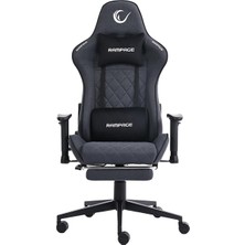 OEM Rampage Myth Pro KL-R29 Üst Seviye Terletmez Kumaş Gri Gaming Oyuncu Koltuğu