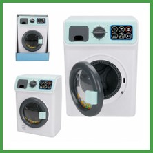 Soi Home Sesli ve Işıklı Yeşil Çamaşır Makinesi Oyuncak Soı