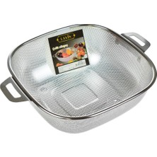 Lavin Lvn Çift Kulp Çelik Süzgeç 30 cm Lvn 45391 1 Adet