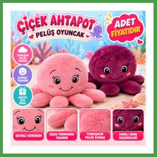 Soi Home Çiçek Ahtapot Peluş Oyuncak (Adet Fiyatıdır) Soı