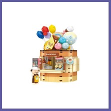 Nida P881201 Teddy Bear Koleksiyonu Dondurma Dünyası 354 Parça Block Oyuncak Nıda