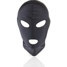 OEM Lilitu Shop Fantezi Fetish Maske Spandex Siyah BDMF029