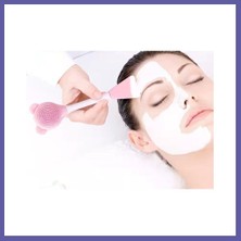 Nida Cilt Bakım Fırçası ve Maske Spatulası Nıda