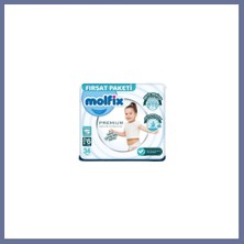 Bezos Premium Bebek Bezi Fırsat Paketi 6 Beden 15+ kg 34 Adet Dlra