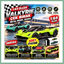 Bşk Virgo RW8164 1:64 Aston Marton Valkyrıe Çek Bır.ara Metal Model Araba (Adet Fiyatıdır) BSK2026