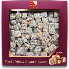 Siyah Üzümlü Fındıklı Lokum 500G