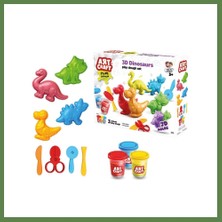 Bezos 03995 Art Craft 3D Dinozorlar Hamur Set 168 gr HB006