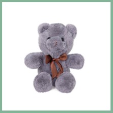 Bşk Virgo 4769 Peluş Ayı Kurdelalı 20 cm 4r BSK2026