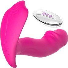 OEM Lilitu Shop USB Şarjlı Uzaktan Kumandalı Gıdıklama Fonksiyonlu Çamaşır Altı Isıtmalı Teknolojik Vibratör BDM1539