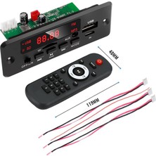 OEM 2 x 25 Watt Ses Çıkışlı Fm Dekoder 5.0 Versiyon (Bluetooth, Usb,tf Kart, Fm Radio, Mp3 Player)