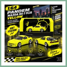 Bşk Virgo 1/64 Pandem Mazda Rx-7 FC3S Yellow (Adet Fiyatıdır) BSK2026