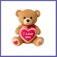 Nida PL50166 40 cm I Love Ayılar Nıda