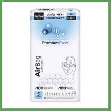 Bezos Bio Natural Premium Plus Airbag Comfort Bebek Bezi 5 Beden 40 Adet Mgc