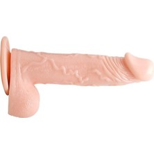 OEM Lilitushop 19 cm Belden Bağlamalı Pompalı Büyüyen Realistik Dildo Mastürbatör B1033B
