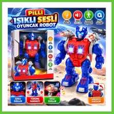 Bezos DMN6018 Kutuda Pilli Sesli Işıklı Oyuncak Robot Dmc
