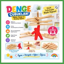 Soi Home Denge Çubukları Akıl Zeka Denge Aile Oyunu Soı