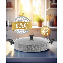 Taç Ultra Granit Basık Tencere 22 cm 3464 1 Adet