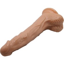 OEM Lilitushop USB Şarjlı 20 cm Oynar Başlı Ileri Geri Hareketli Titreşimli Dıldo BDM8080