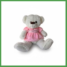 Soi Home PL50149 40 cm Elbiseli Ayı Oyuncak Peluş (Adet Fiyatıdır) Soı