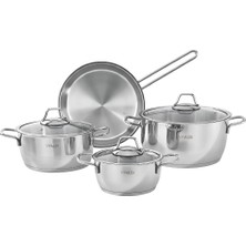 Vivaldi Perla 7 Parça Çelik Tencere Set G734 1 Adet