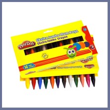 Bezos 12 Renk Extra Büyük Boy Crayon Dlra
