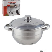 Manheim Fırst 22*12 No Boru Kulp Tencere 1 Adet