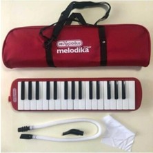 OEM Helvacıoğlu 32 Tuşlu Melodika,gri