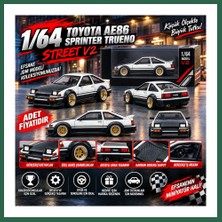 Vintessy Vıntessy Toyota AE86 Sprinter Trueno Kaido Street V2 (Adet Fiyatıdır) BZS01