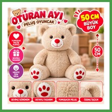 Soi Home 50 cm Oturan Ayı Peluş Oyuncak Soı