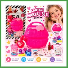 Soi Home Mkj-22 Kartela Çantalı Makyaj Seti Oyuncak Soı