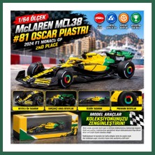 Vintessy Vıntessy 1/64 Mclaren MCL38 #81 Oscar Piastri 2024 F1 Monaco Gp 2nd Place BZS01