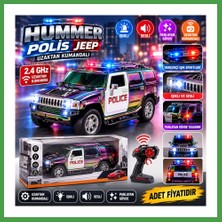 Soi Home WH327-10 Hummer Polis Jeep Parlak Oyuncak Polis Soı