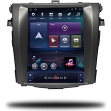 OEM Toyota Corolla 2007-2012 Uyumlu 9.7 Inç Tesla Multimedya Carplay Geri Görüş Kamerası Hediye
