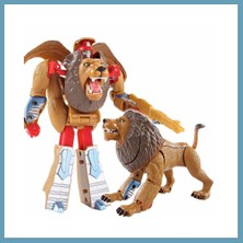 Bezos Robota Dönüşen Aslan Oyuncak MBT06