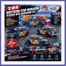 Nida x Kaidohouse 1/64 Datsun Kaıdo 510 Wagon Koi Wagon V1 (Adet Fiyatıdır) Nıda