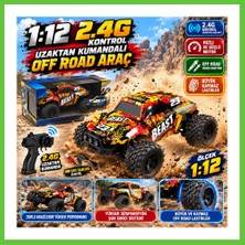 Bezos PY999-13C 1 12 2 4g Kontrol Uzaktan Kumandalı Off Road Araç Dmc