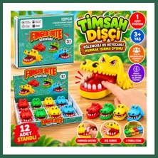 Vintessy Vıntessy KZL-X023-79C Dıscı Set Kucuk Boy 12 Lı Stand Timsah Dişçi 1 Adet Fiyatıdır BZS01