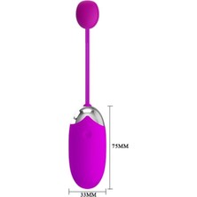 Üstüner Truvashop Abner Telefon App Kontrollü Titreşimli Giyilebilir Çok Amaçlı Kullanımlı Vibratör Renkli