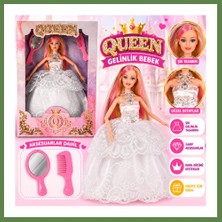 Bezos QUE-107 Kutu.gen.gelinlik.aksesuar.queen Bebek Oyuncak Bebek (Adet Fiyatıdır) HB006