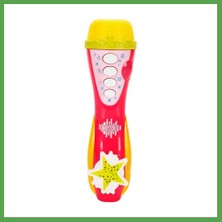 Bezos Pembe Karaoke Mikrofonu Mgc