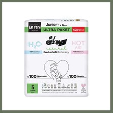 Bezos Natural Double Soft Külot Bez Ultra Paket 5 Beden 78 Adet Bezos1