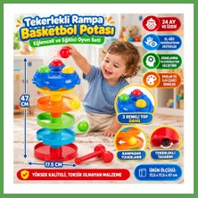 Bezos 03 652-1020365201001 Çıngıraklı Dönerli Top Oyunu Mgc